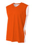A4 Youth Reversible Moisture Management Muscle (NB2320), Color 'Orange/White'